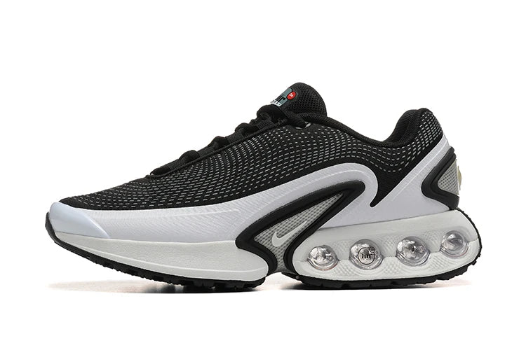 Nike Air Max DN Triple White Soft Anti Slip Durable Cushioned Rebound Mesh Breathable Low Leisure Sports Running Shoes FREE Shipping