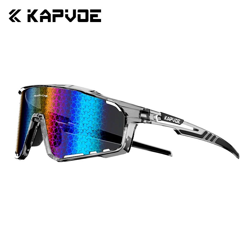 Kapvoe Fashion Cycling Glasses Sports Sunglasses Bicycle Men Women Bike Goggles Sports Eyewear Running Hiking Driving 2025 New FREE Shipping