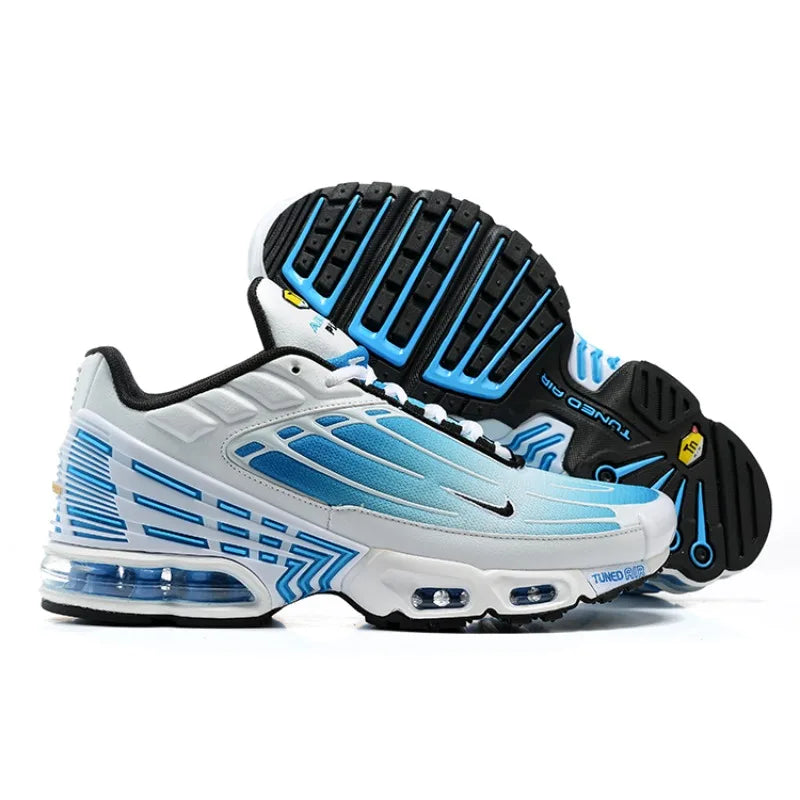 Nike Air Max Plus TN 3 Black Blue Red Trendy Versatile Non-slip Air Cushion Men Running Shoes Outdoor Walking Sneakers FREE Shipping