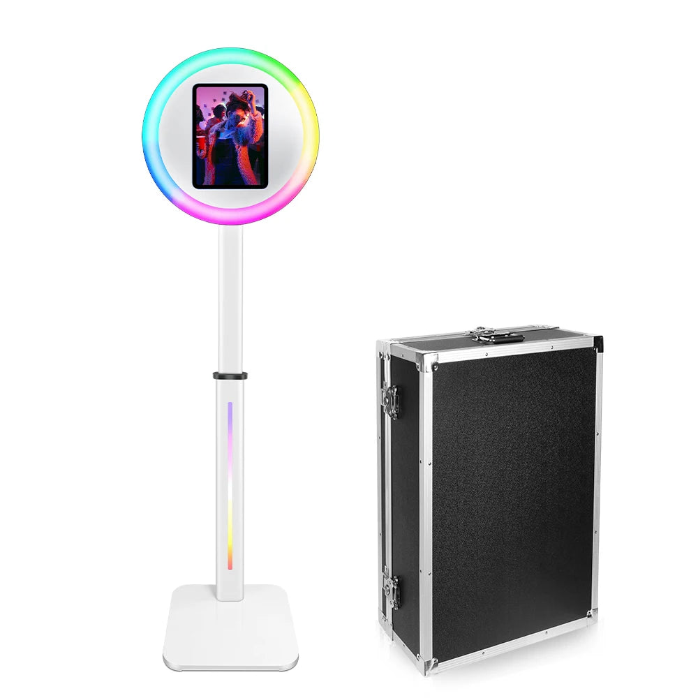 Adjustable Height Photo Booth For 12.9inch 3rd 4th 5th 6th iPad Selfie Photobooth Machines For Party Weddings Events FREE Shipping