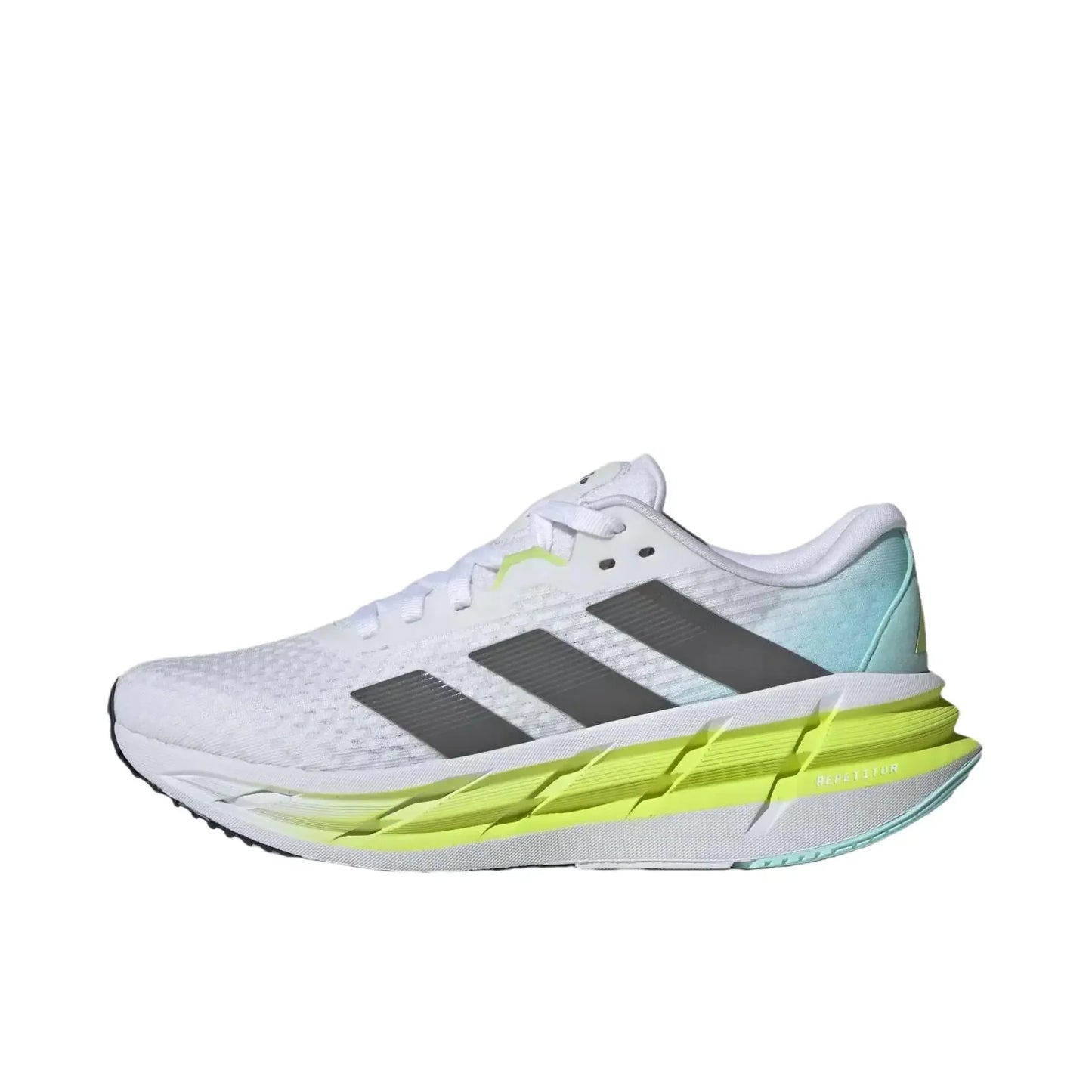 Adidas Original Adistar 3 Men Women Blue White Flash Blue Anti-slip Wear Mesh Low-top Lace-up Casual Running Shoes Free Shipping