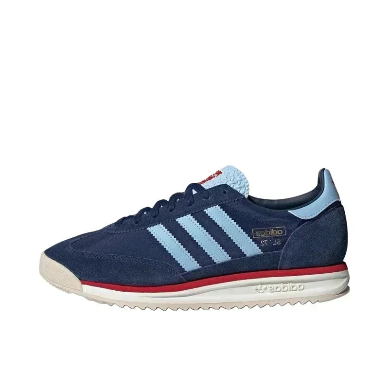 Adidas Originals SL 72 RS Yellow Blue Retro Casual Men Women Running Shoes Unisex Outdoor Athletic German Training Free Shipping