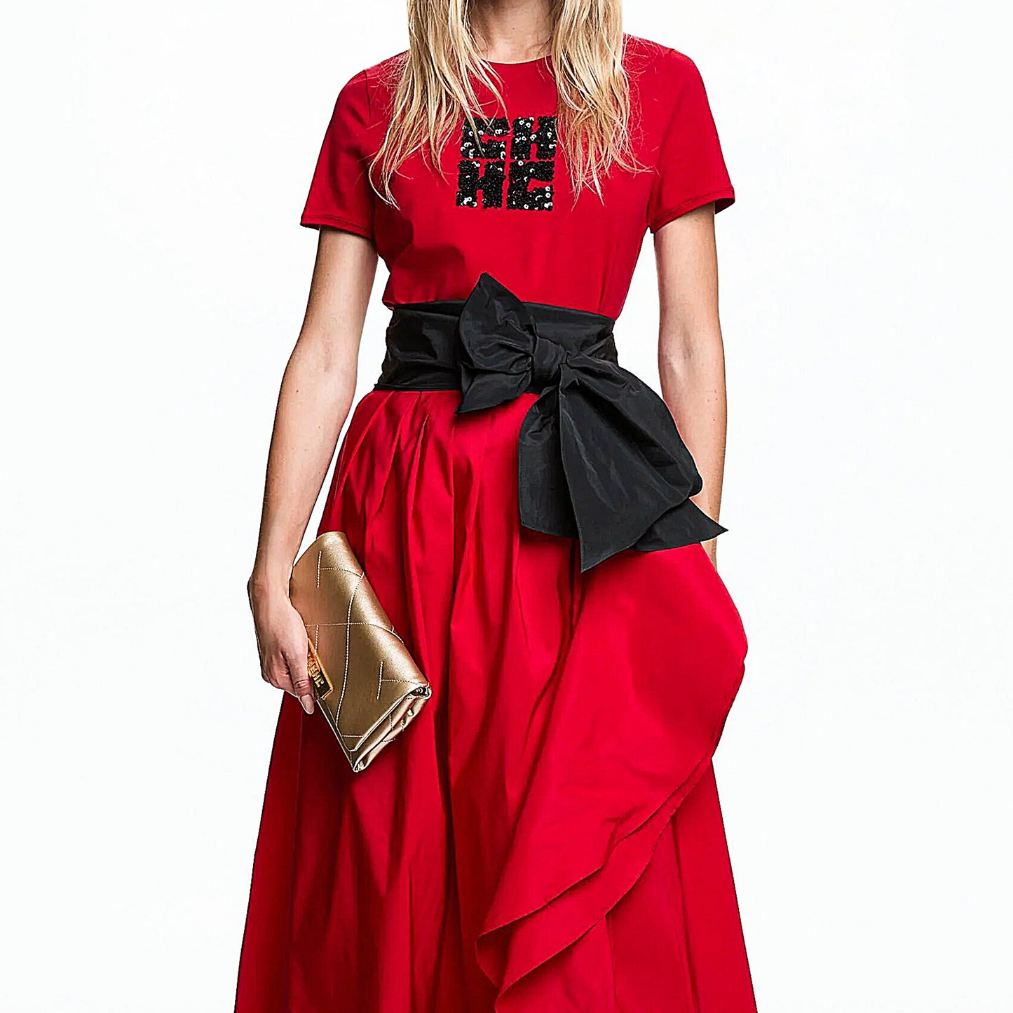 2025 New Women's T Shirts Short Sleeve O Neck Casual Temperament Sequin Design Cotton Female Tops Summer Women Tee Tops