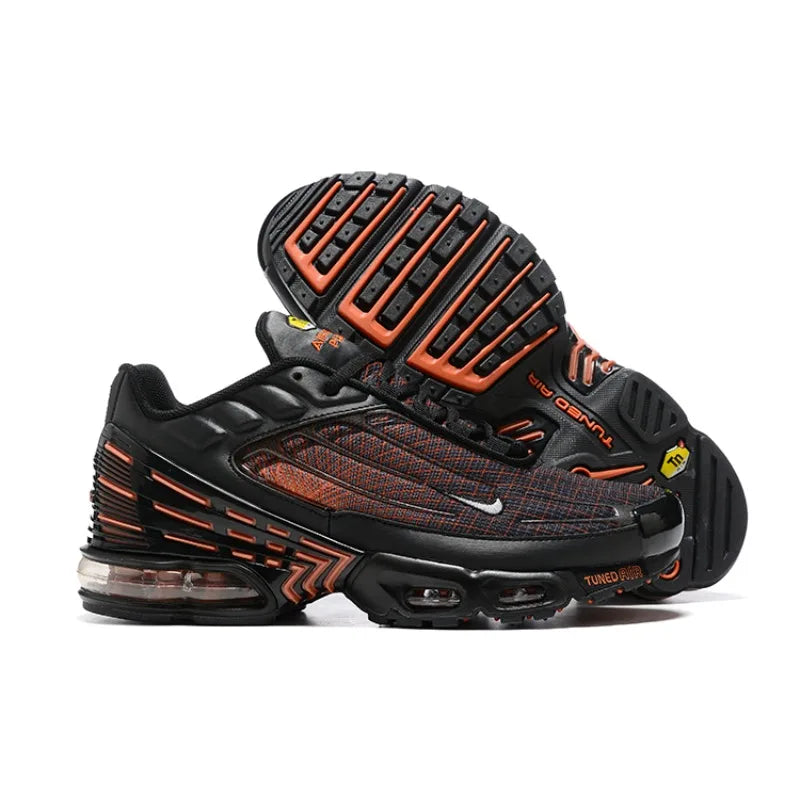 Nike Air Max Plus TN 3 Black Blue Red Trendy Versatile Non-slip Air Cushion Men Running Shoes Outdoor Walking Sneakers FREE Shipping