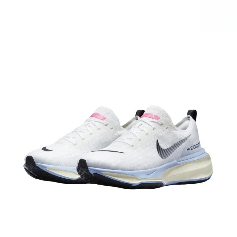 Nike ZoomX Invincible Run 3 White Light Blue Non-slip Cushioning Shock-absorbing Lightweight Men Women Casual Running Shoes FREE Shipping