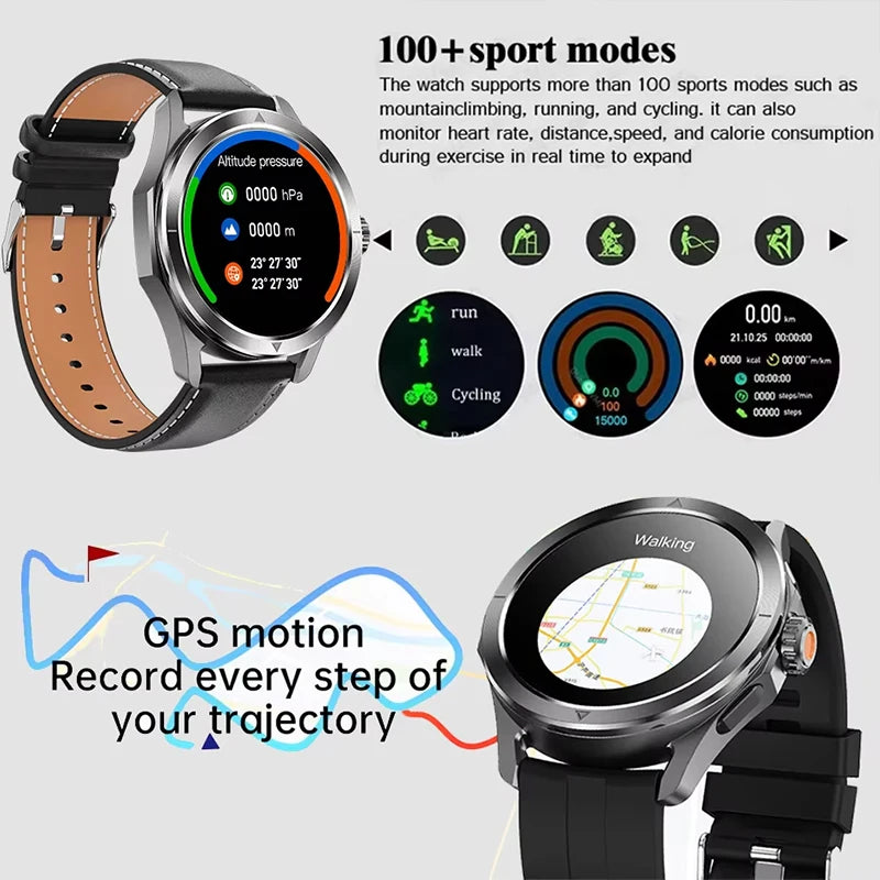Xiaomi S4 Ultra Outdoor Sports Smart Watch Men 1.53 inch AMOLED NFC GPS Compass Heart rate Waterproof BT Call Smartwatch reloj Xiaomi FREE Shipping
