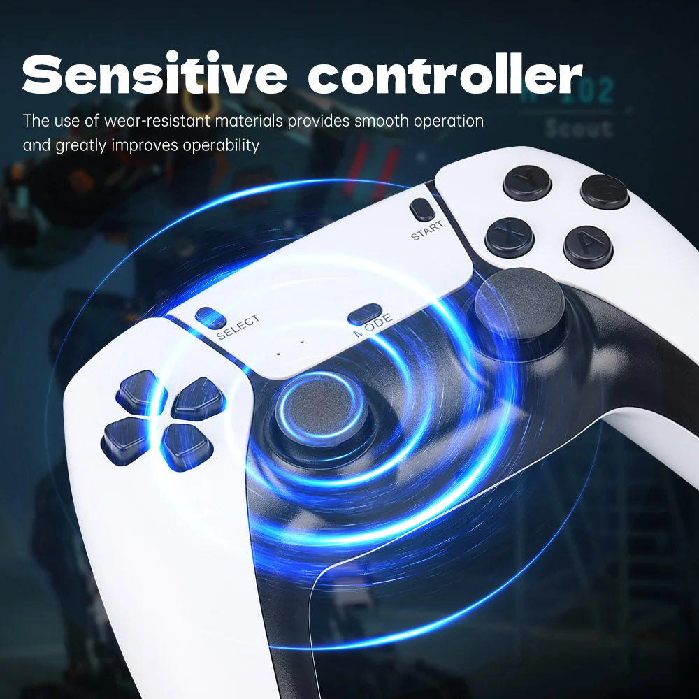 M15 Game Stick 4K Mini Retro Video Game Console Built-in 20000 Games Wireless Gamepads Video Game Controller Support 2 Player FREE Shipping