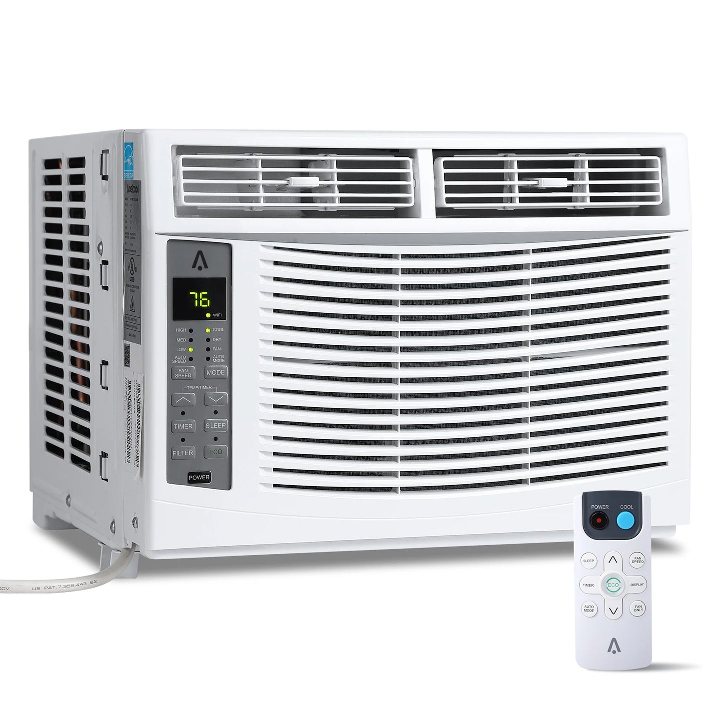 1 Abs Window Air Conditioner Fixed Frequency 6000 Btu Free Shipping