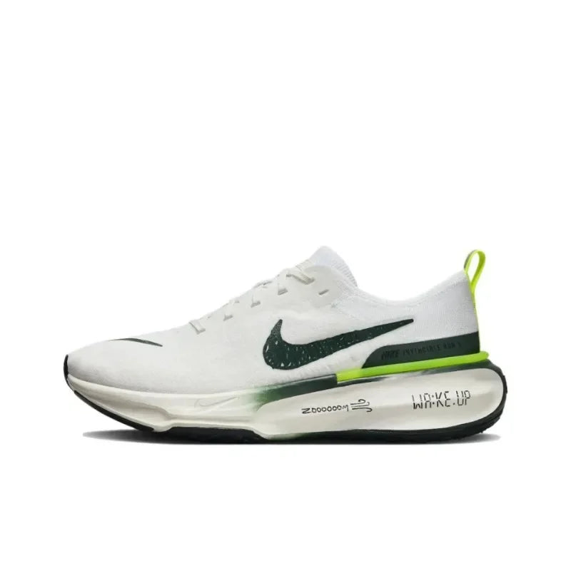 Nike ZoomX Invincible Run 3 White Light Blue Non-slip Cushioning Shock-absorbing Lightweight Men Women Casual Running Shoes FREE Shipping