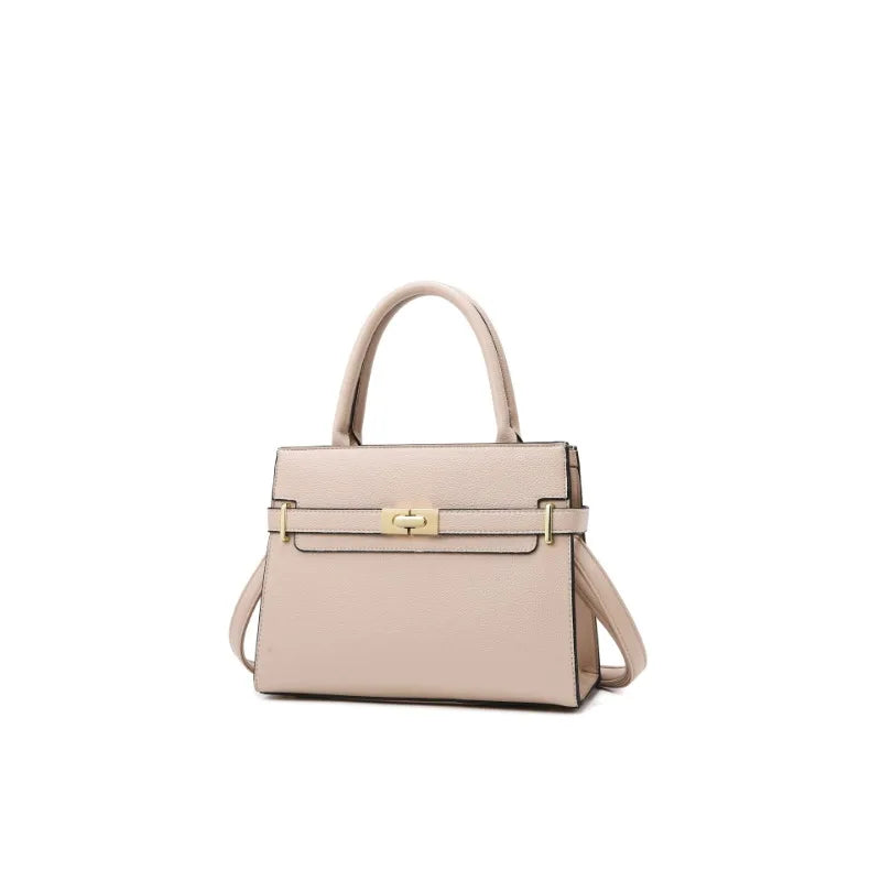 Women's soft leather handbag simple small square bag casual women's bucket bag fashionable single shoulder crossbody bag FREE Shipping