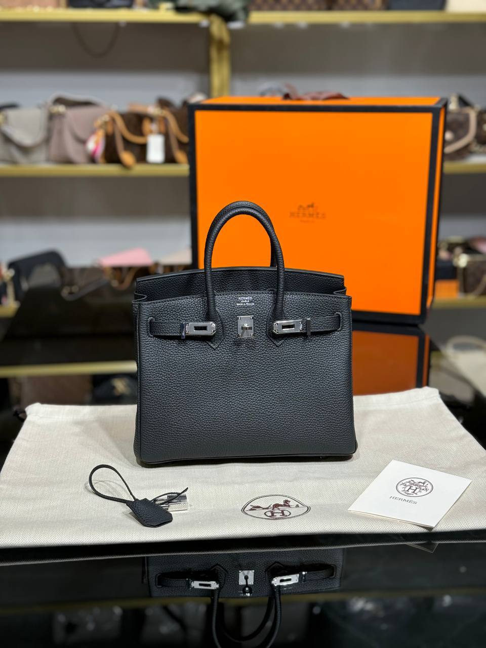 Hermes Birkin 25 Togo Leather Worldwide FREE SHIPPING