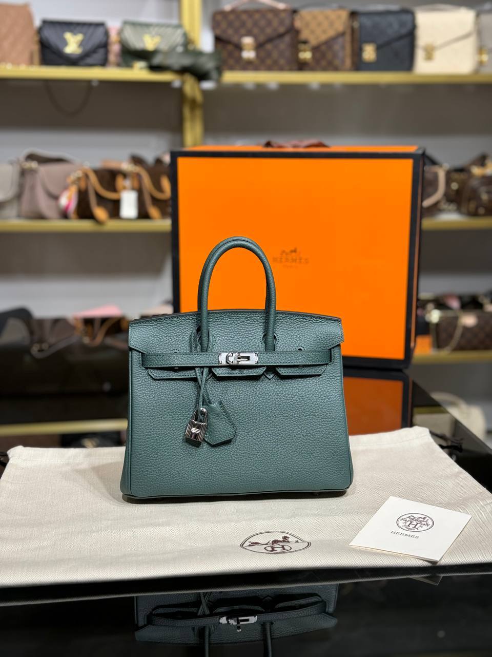 Hermes Birkin 25 Togo Leather Worldwide FREE SHIPPING