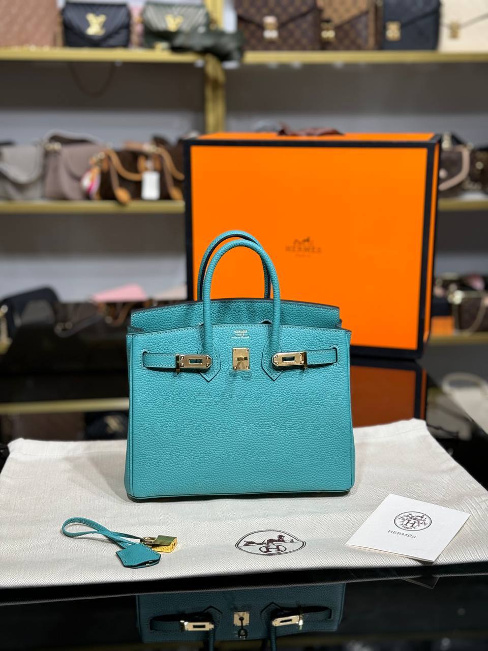 Hermes Birkin 25 Togo Leather Worldwide FREE SHIPPING