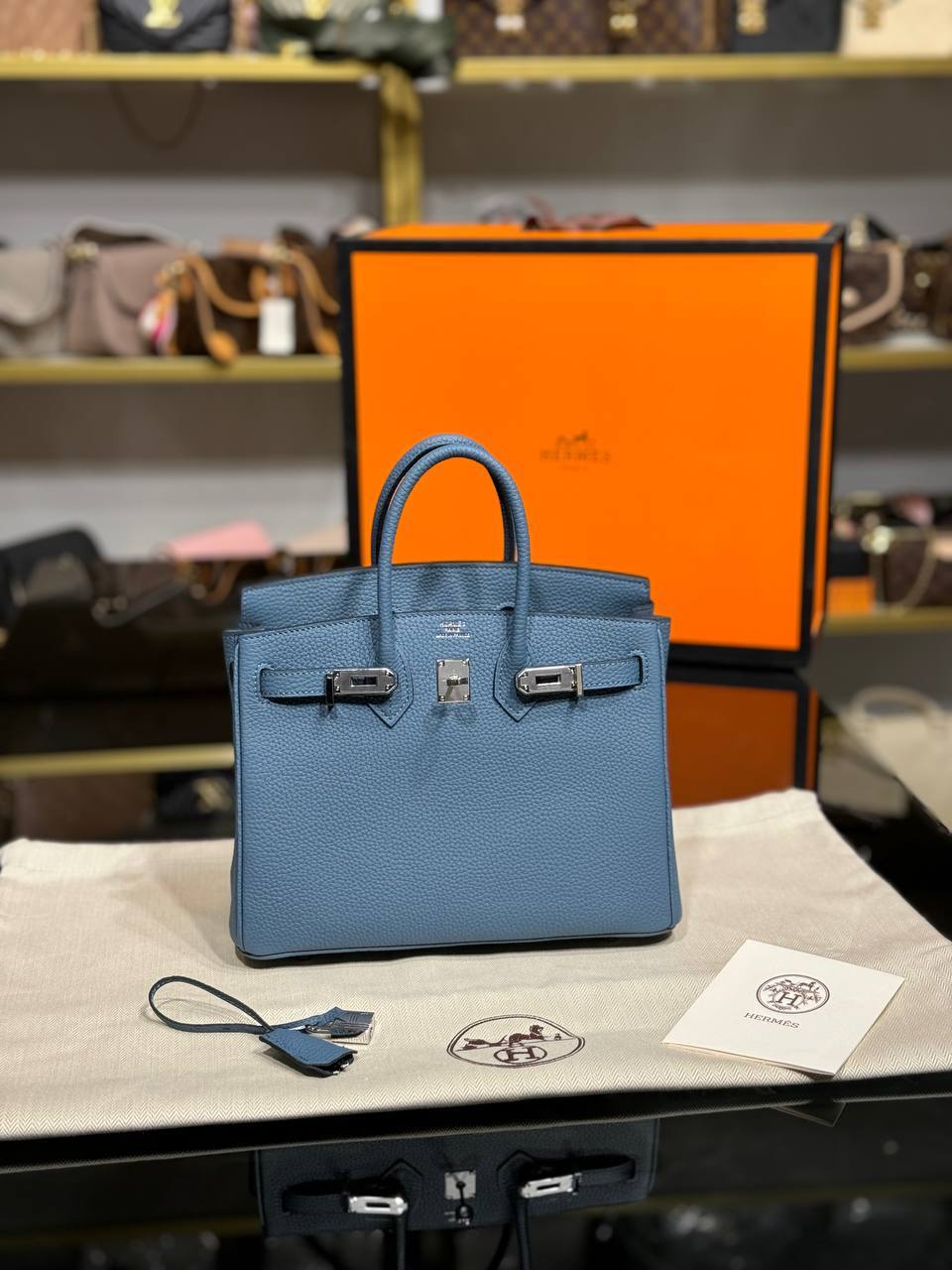 Hermes Birkin 25 Togo Leather Worldwide FREE SHIPPING