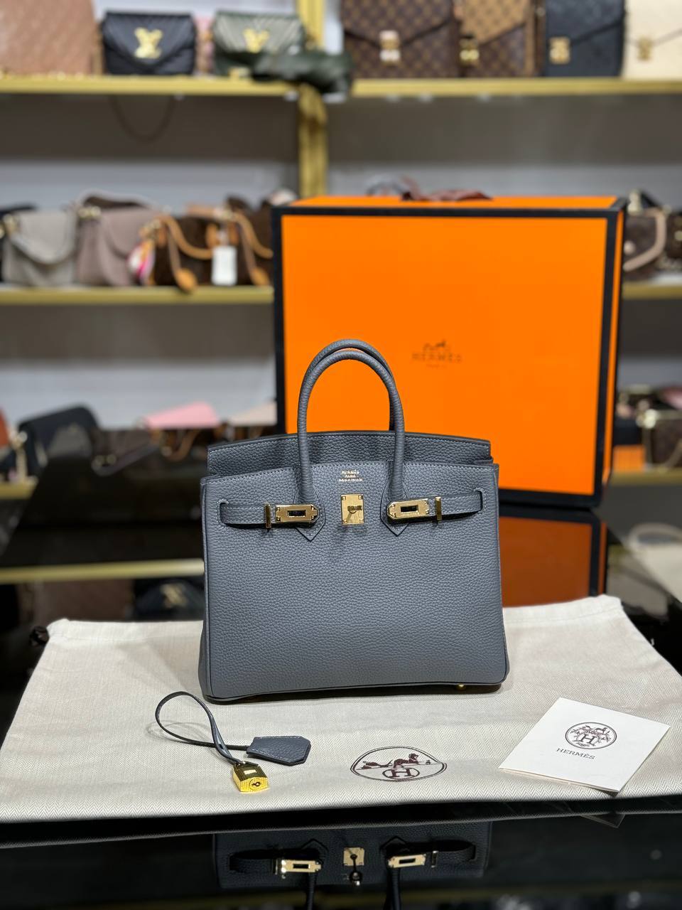 Hermes Birkin 25 Togo Leather Worldwide FREE SHIPPING