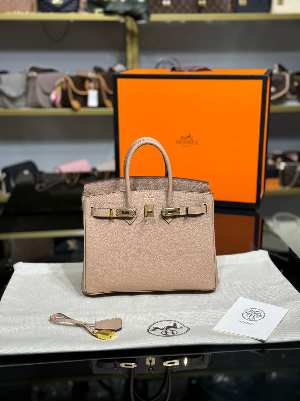 Hermes Birkin 25 Togo Leather Worldwide FREE SHIPPING
