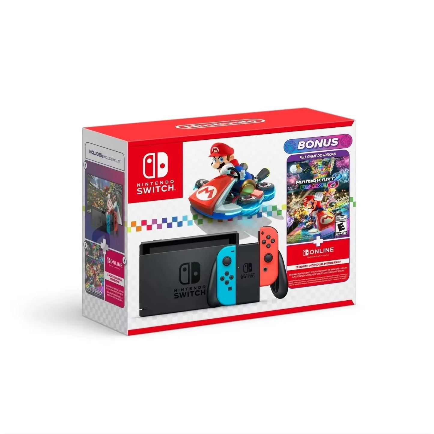 Nintendo Switch – Mario Kart 8 Deluxe Bundle Free Shipping