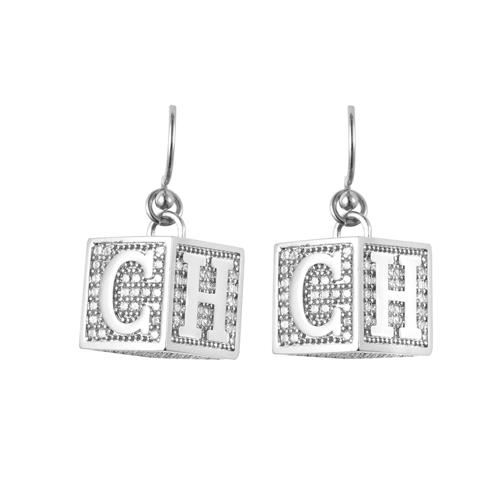 CILMI HARVILL CHHC 2024 Women's Earrings With Inlay Design Elegant Luxurious Lightweight Metal Material christmas gift