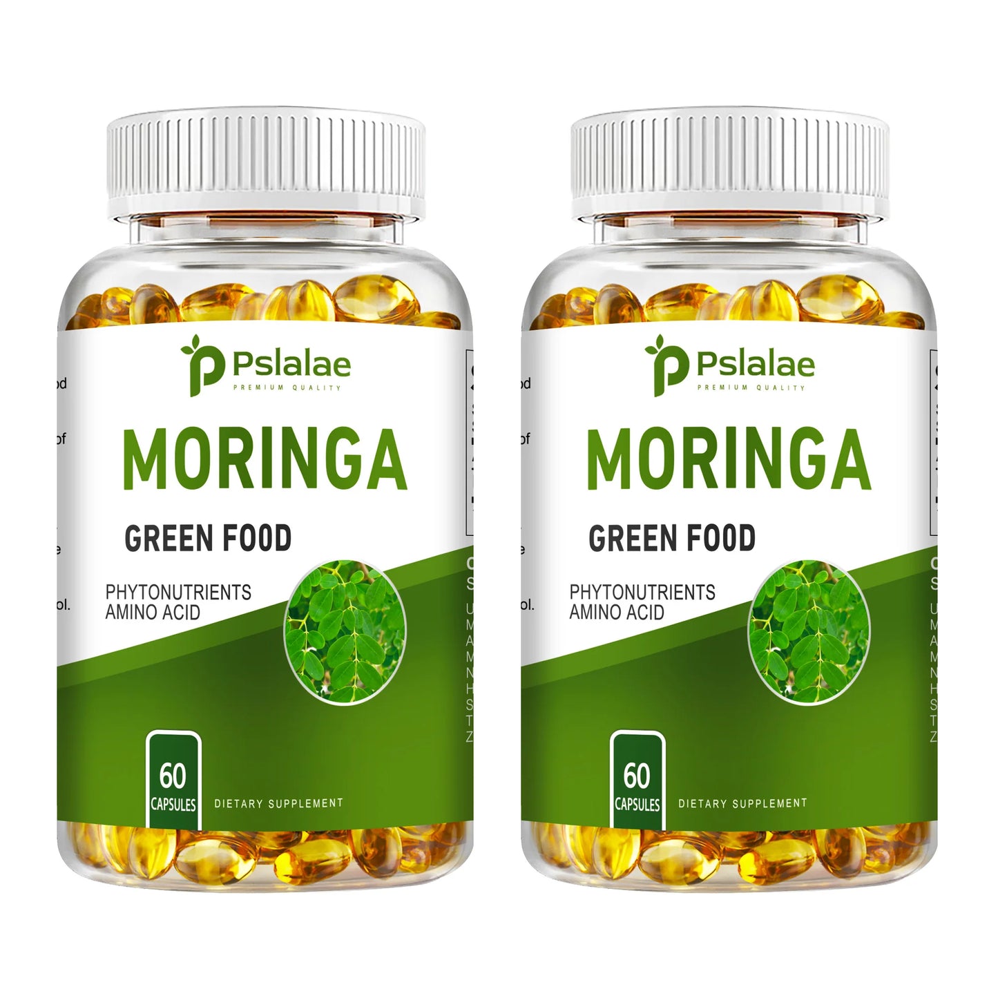 Moringa Capsules - Supports Digestion and Heart, Promotes Immune System Health and Brain Health - 60 Capsules FREE SHPPING