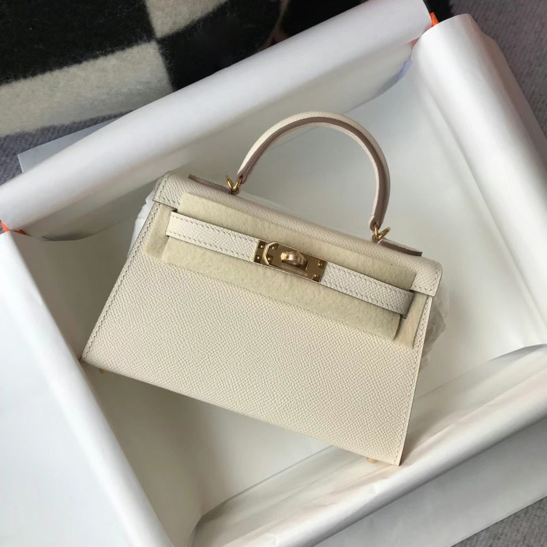 Mini High-End Second-Generation Crocodile Pattern Shoulder Kely Bag