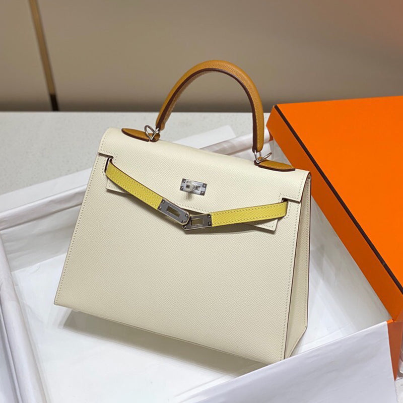 Mini High-End Second-Generation Crocodile Pattern Shoulder Kely Bag