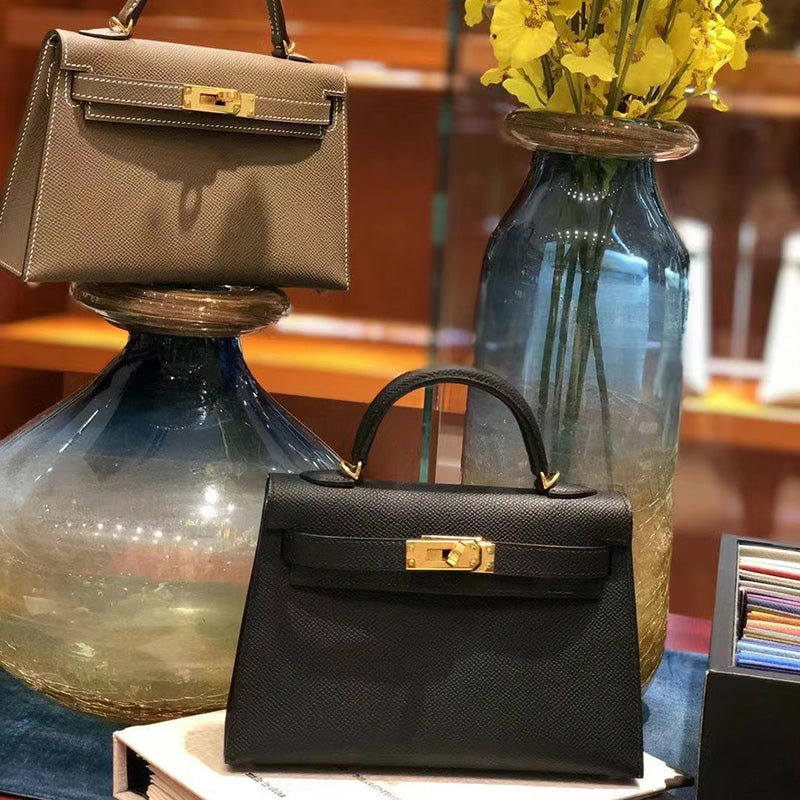 Mini High-End Second-Generation Crocodile Pattern Shoulder Kely Bag