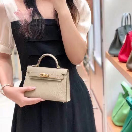 Mini High-End Second-Generation Crocodile Pattern Shoulder Kely Bag