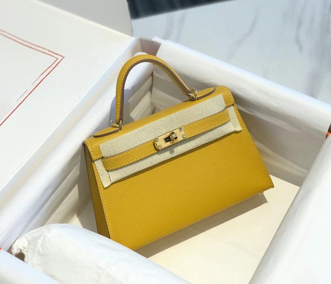 Mini High-End Second-Generation Crocodile Pattern Shoulder Kely Bag