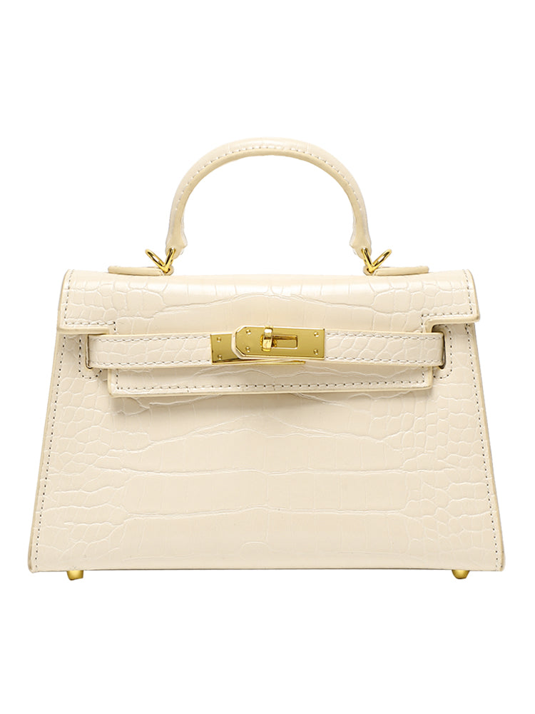 Mini Leather Second Generation Fancy Fall and Winter Kelly Bag