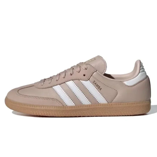 Adidas Samba OG Classic Wonder Taupe Pink White Unisex Outdoor Casual Sneakers Women Men Skateboarding Shoes FREE Shipping
