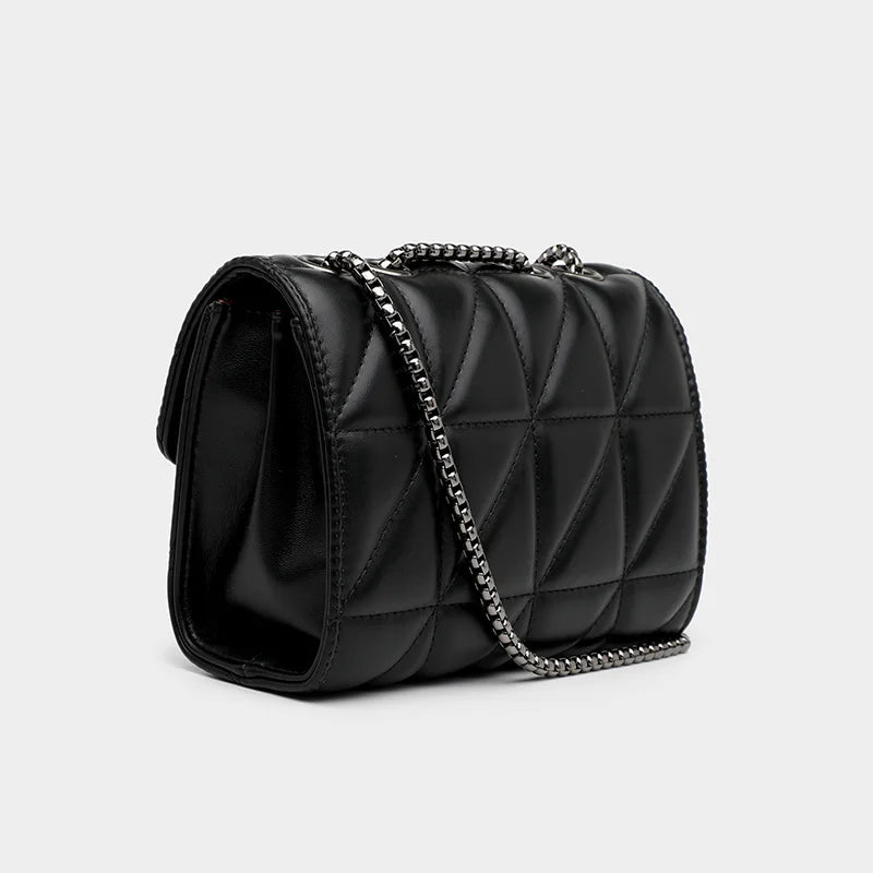 Zara Women Luxury Designer genuine Bags Leather Chain Women Handbags Shoulder Female bag New Casual Fashion Ladies Messenger Bags FREE Shipping