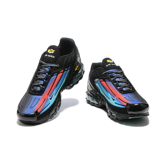 Nike Air Max Plus TN 3 Black Blue Red  Trendy Versatile Non-slip Air Cushion Men Running Shoes Outdoor Walking Sneakers FREE Shipping