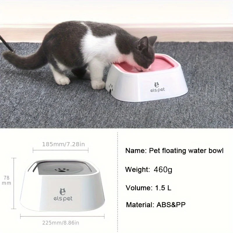 Dog Water Bowl Dog Bowl Slow Water Feeder No-Spill Pet Water Bowl Slow Feeder Dish FREE Shipping