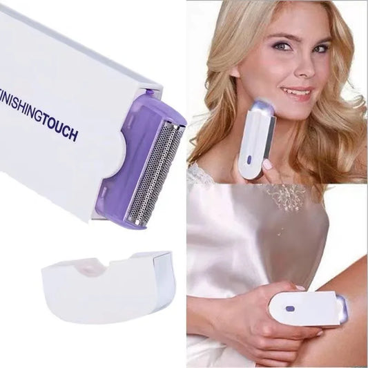 Epilator with Silky Eraser for Painless Hair Removal - Perfect Touch Facial Epilator for Any Body Part FREE Shipping