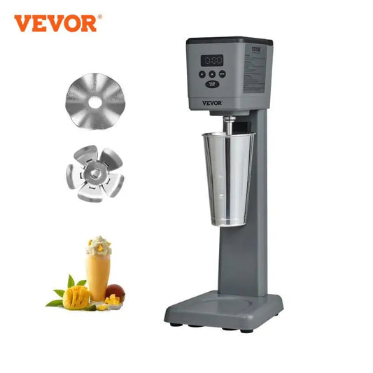 VEVOR Milkshake Maker 375W Electric Milkshake Machine Single Head Drink Mixer Blender Machine with 820 ml Stainless Steel Cup Free Shipping