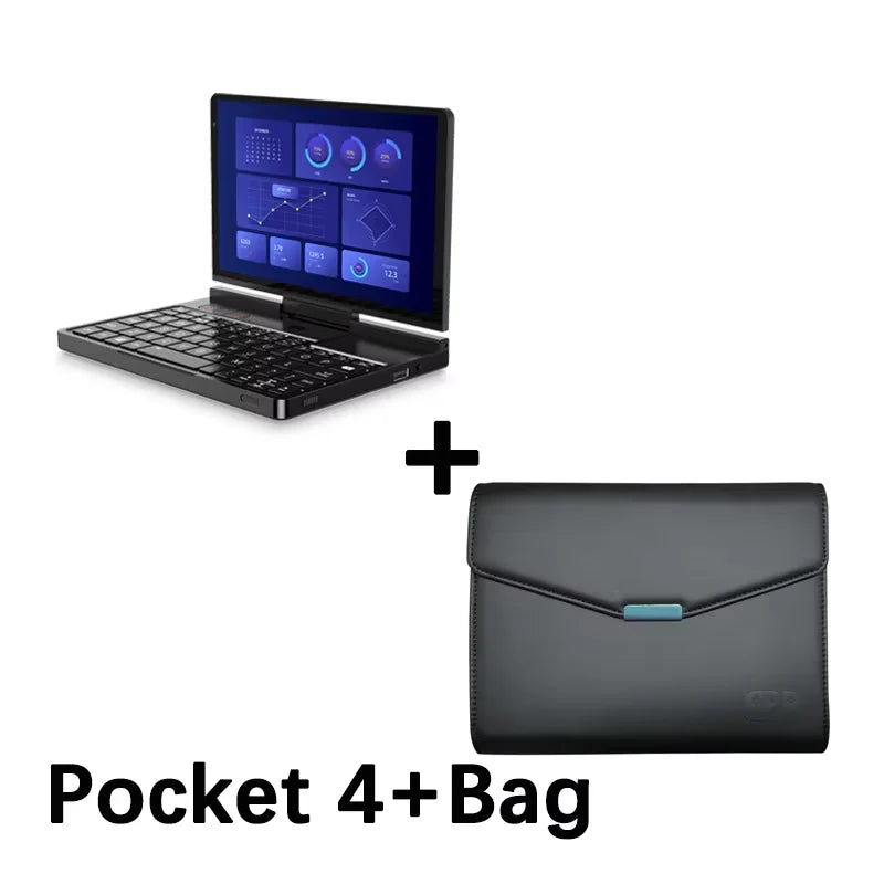 New 2025 version In stock! Original GPD Pocket 4 8.8-inch AMD AI 9 HX 370 64GB RAM 2TB NVMe Mini Laptop Computer for business FREE Shipping