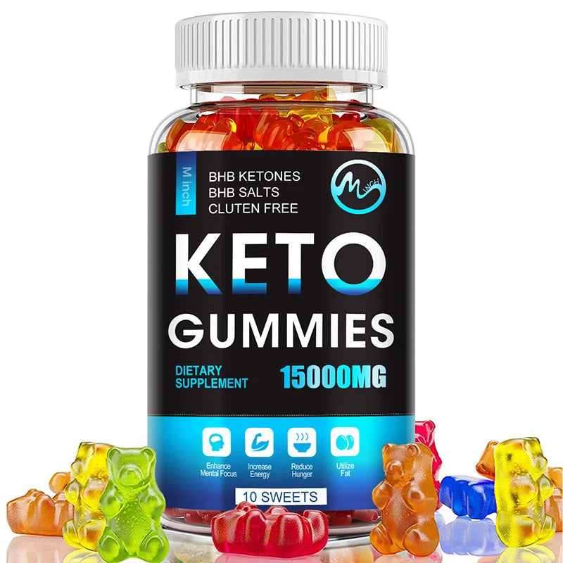 Keto Gummies Keto Gummy Supplement Help For Weight Loss For Women And Men - Cleanse - Detox - Apple Cider Vinegar FREE SHIPPING