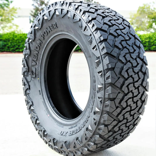 Venom Power Terra Hunter X/T XT All-Terrain Mud Light Truck Radial Tire-35X12.50R20LT 35X12.50X20 35X12.50-20 121R Load Range E LRE 10-Ply BSW Black Side Wall FREE Shipping