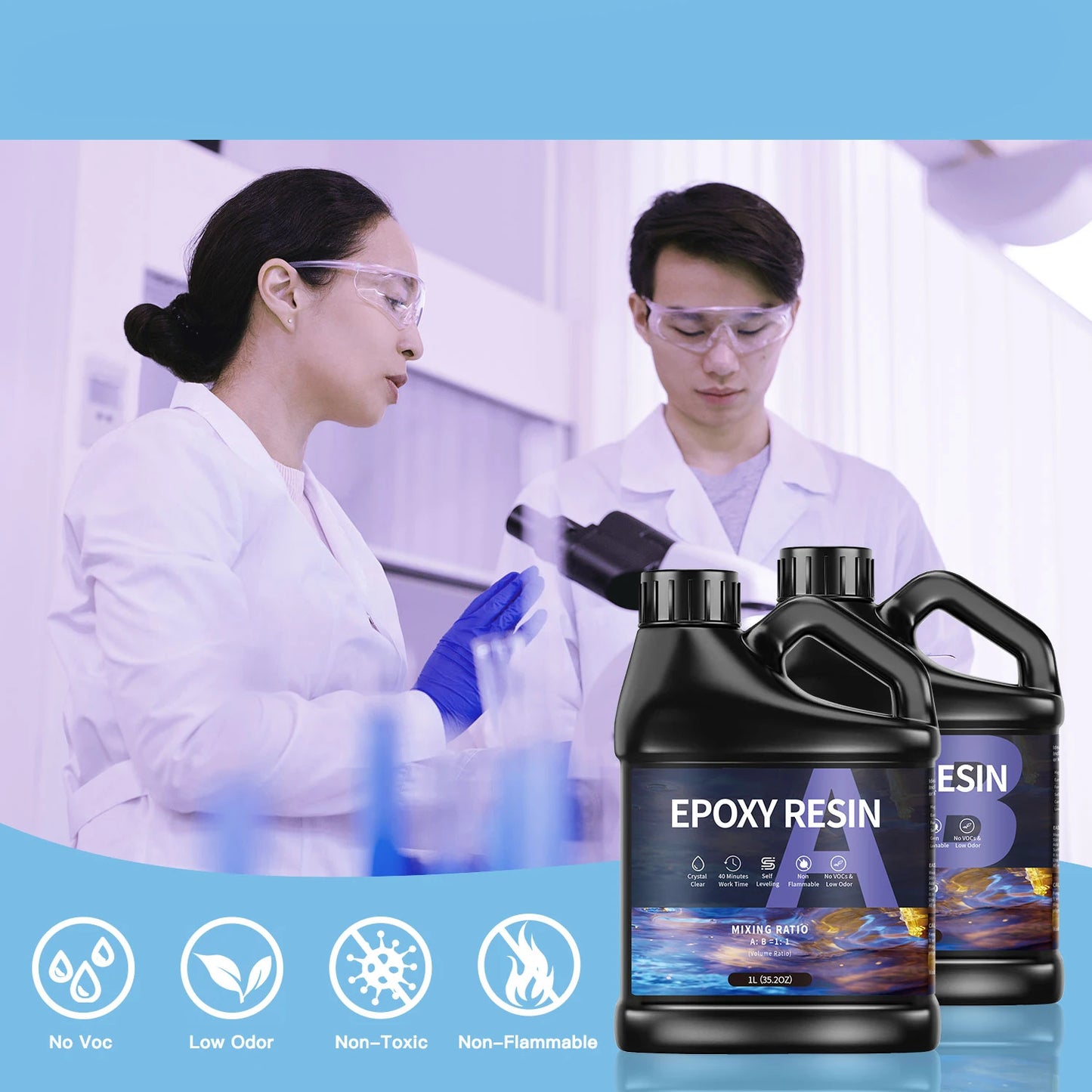 500g/1000g  AB Epoxy Resin Glue High Clarity Fast Drying Adhesive High Hardness DIY Supplies For Resin Glue Jewelry Making FREE Shipping