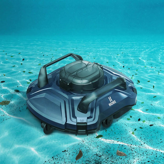 Automatic Cordless Pool Vacuum Cleaner with Self-Parking & Dual Motors - Indicator Free Shipping