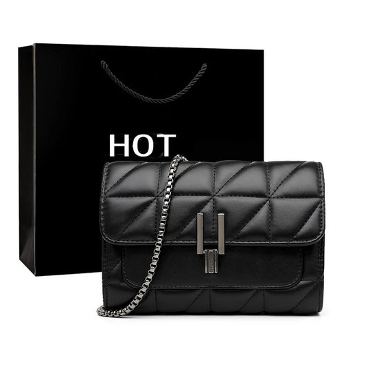 Zara Women Luxury Designer genuine Bags Leather Chain Women Handbags Shoulder Female bag New Casual Fashion Ladies Messenger Bags FREE Shipping