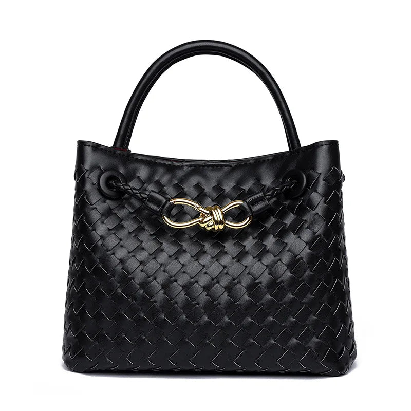 Leather Bag Shoulder Andiamo MessengerBag Popular Hand-woven Women's Bag FashionVersatileTemperament Handbag Purses and Handbags Bottega FREE Shipping