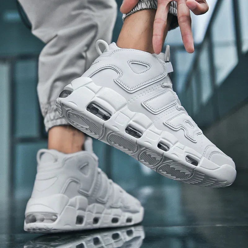 Men's Lightweight Running Shoes – Outdoor Sports Walking Sneakers, Cushioned Lace-up Athletic Training Shoes