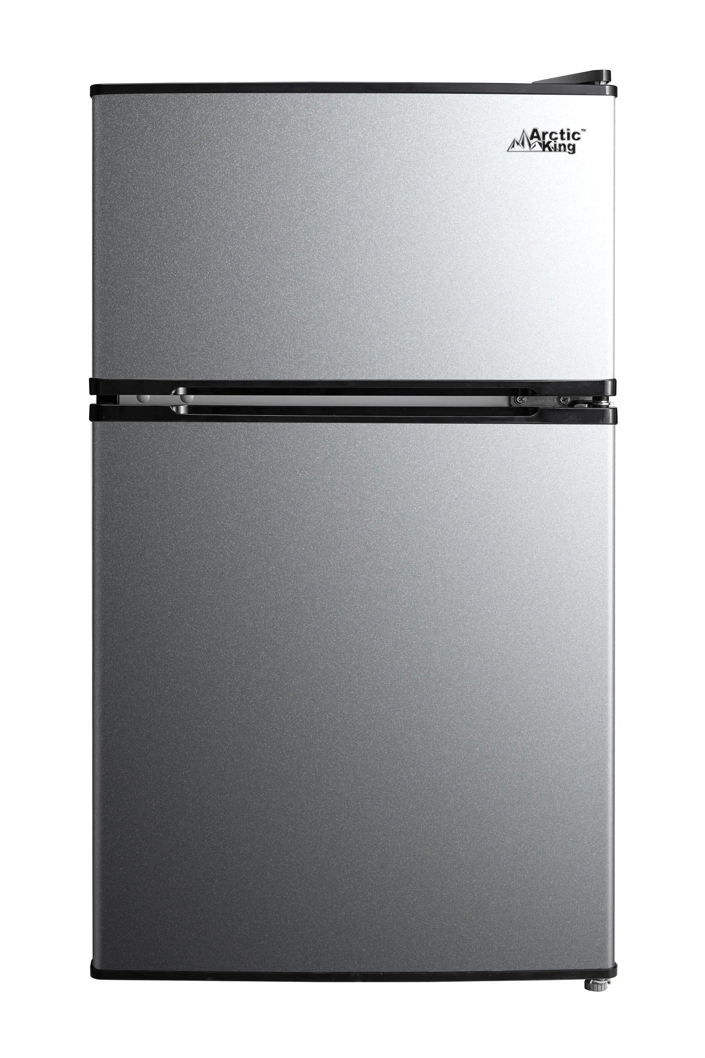 Arctic King 3.2 Cu ft Two Door Mini Fridge with Freezer, Stainless Steel, E-Star FREE Shipping