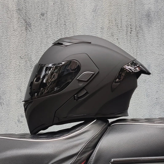 Motorcycle helmets Double Visors Modular Flip Up helmet DOT approved Full face casque moto racing Motocross helmet DOT