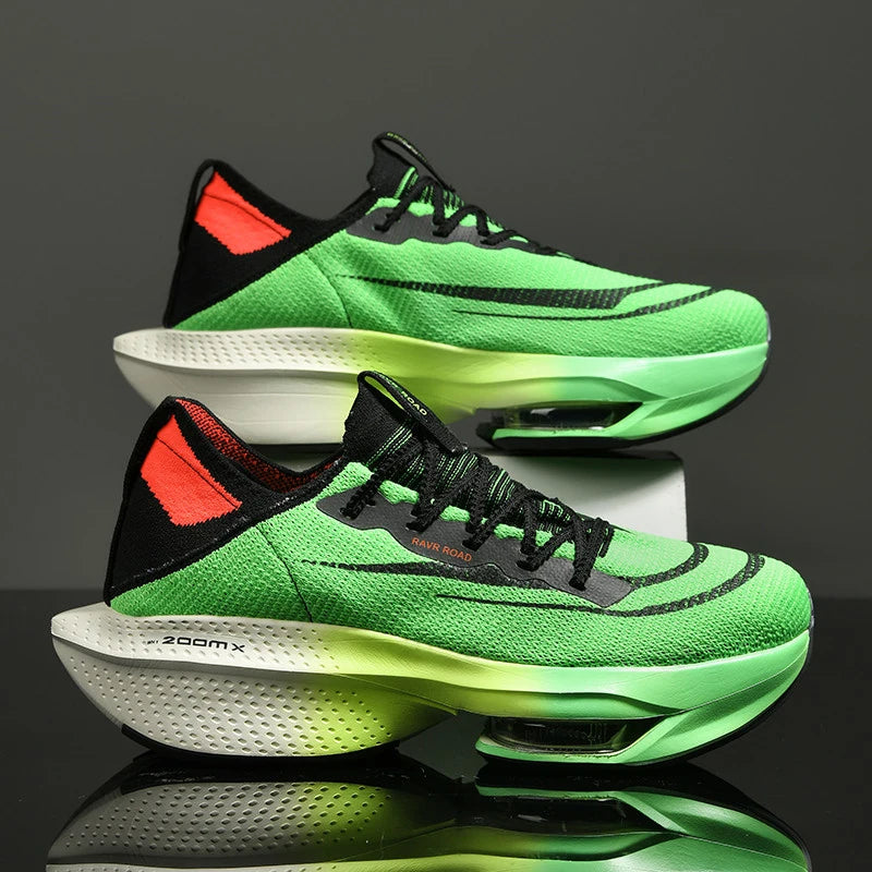 Running Shoes Air Cushion Speciality Marathon Men Sports Breathable Lightweight Women's Comfortable Athletic Nonskid Sneakers ﻿