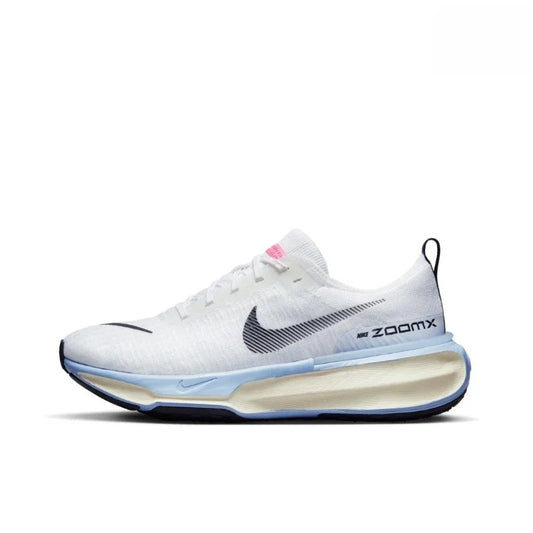 Nike ZoomX Invincible Run 3 White Light Blue Non-slip Cushioning Shock-absorbing Lightweight Men Women Casual Running Shoes FREE Shipping