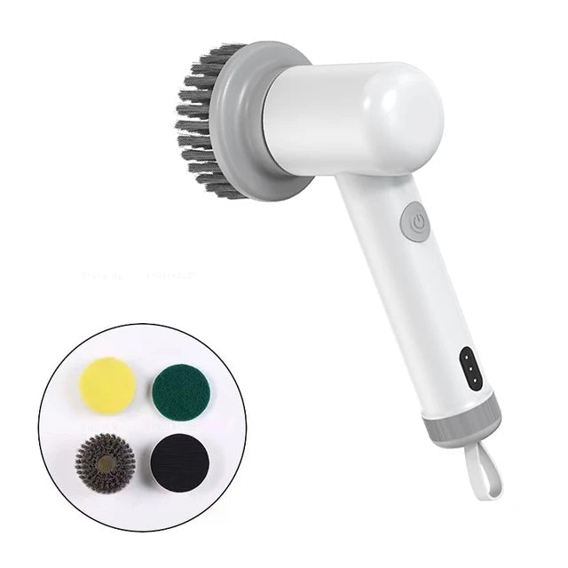 New Wireless Electric Cleaning Brush Housework Kitchen Dishwashing Brush Bathtub Tile Professional Cleaning Brush Labor FREE Shipping