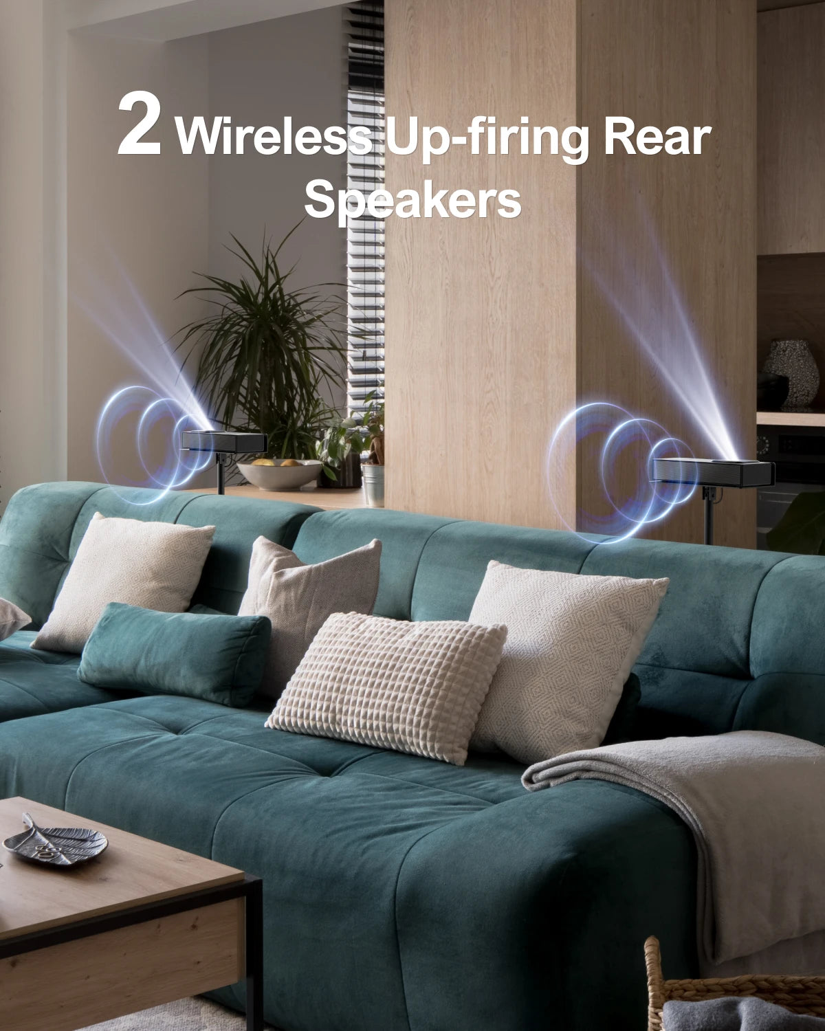 ULTIMEA 5.1.2 Dolby Atmos Soundbar, 360° ASL-Aural Spatial & Localization Technology, 4K HDR Pass-through Bluetooth Home Theater