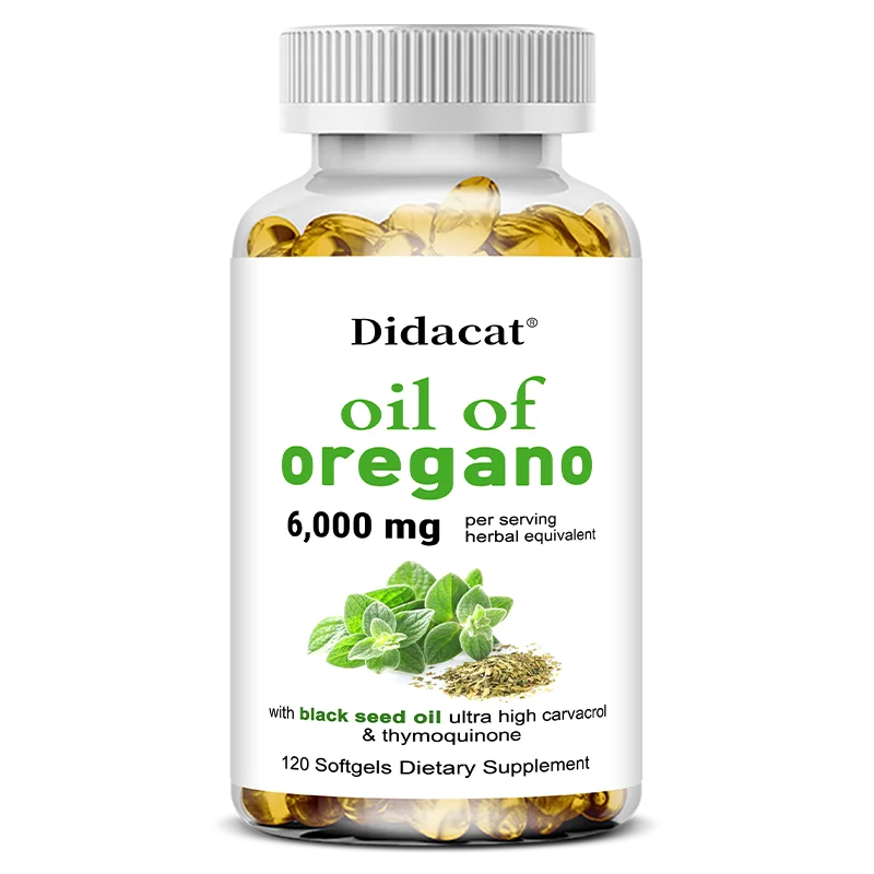 Oregano oil softgels for intestinal health, antioxidant, digestive health, immune support FREE SHIPPING
